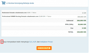 Panduan pemesanan domain dan hosting Rumahweb step 7 | Rumahweb Journal