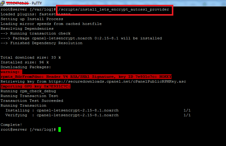 install autossl | Rumahweb Journal