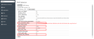 cara mengubah upload_max_filesize di wordpress hosting step 3