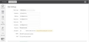 setting email di osclass rumahweb langkah ke 3