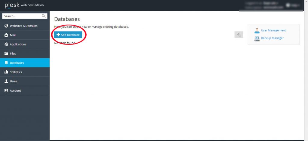 Membuat Database di Wordpress Hosting Rumahweb  Rumahweb 