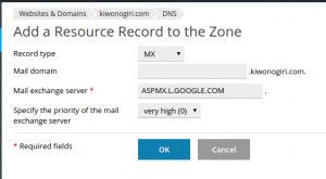 Cara Setting MX Record di WordPress Hosting langkah kedua