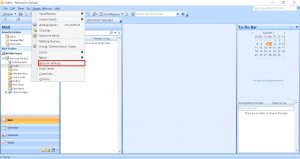 Menghapus setting email di Microsoft Outlook 2007