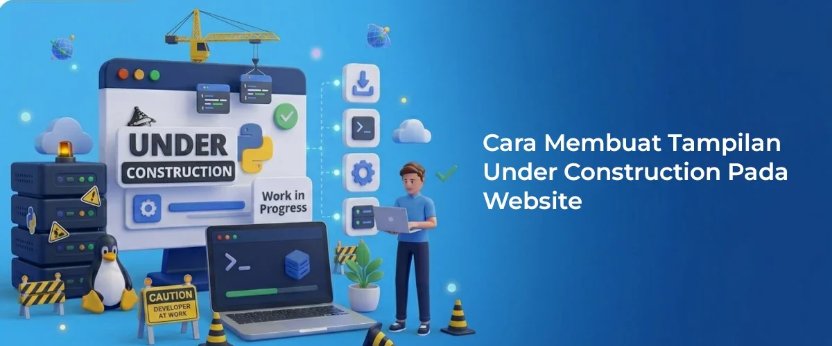 Banner - Cara Membuat Tampilan Under Construction Pada Website