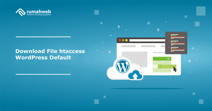 Banner - Download File htaccess WordPress Default