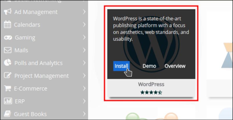 Installasi WordPress Pada Subdomain Melalui Softaculous 