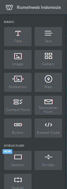 side menu | Rumahweb Journal