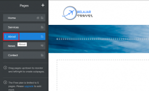 side menu pages – Cara Menghapus Page Pada Weebly Builder | Rumahweb ...