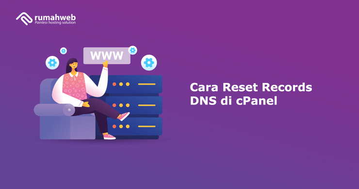 Banner - Cara Reset DNS Records di cPanel
