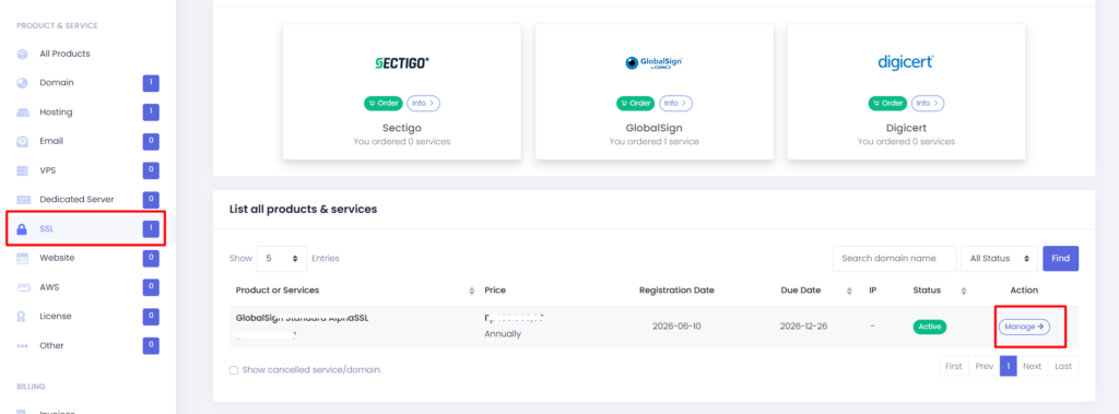 Konfigurasi SSL di Clientzone Rumahweb