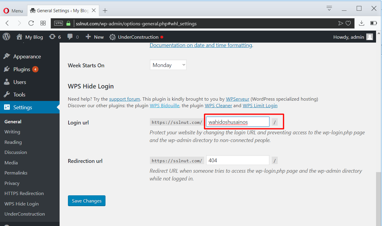 wp hide change – Cara Mengubah URL Halaman Login Admin WordPress ...