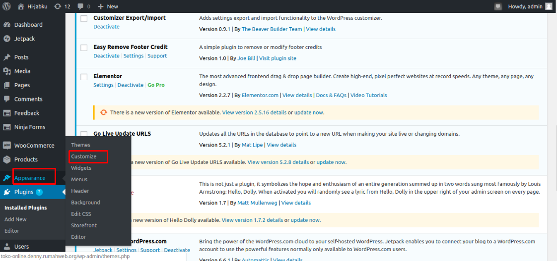 Cara Export dan Import Setting Theme WordPress – Rumahweb