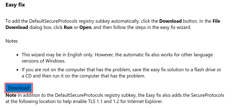 how to enable tls and ssl protocols windows 7
