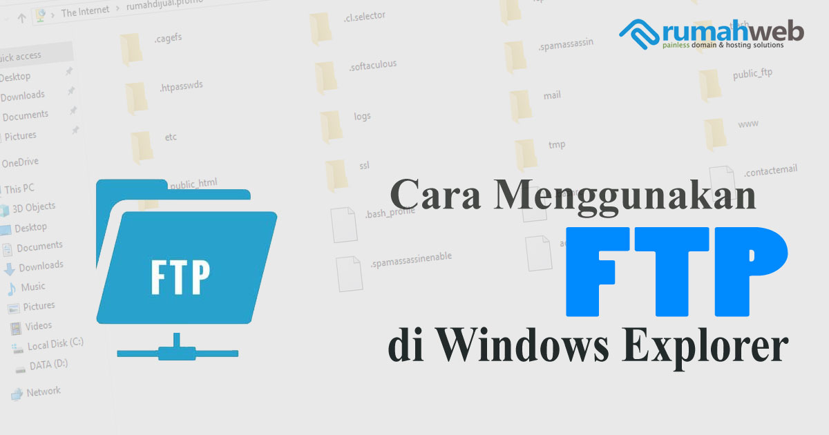 Cara Menggunakan FTP di Windows Explorer