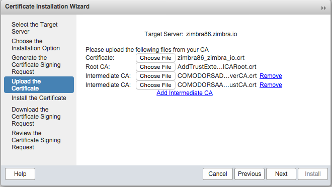 cara install ssl certificate zimbra image 5