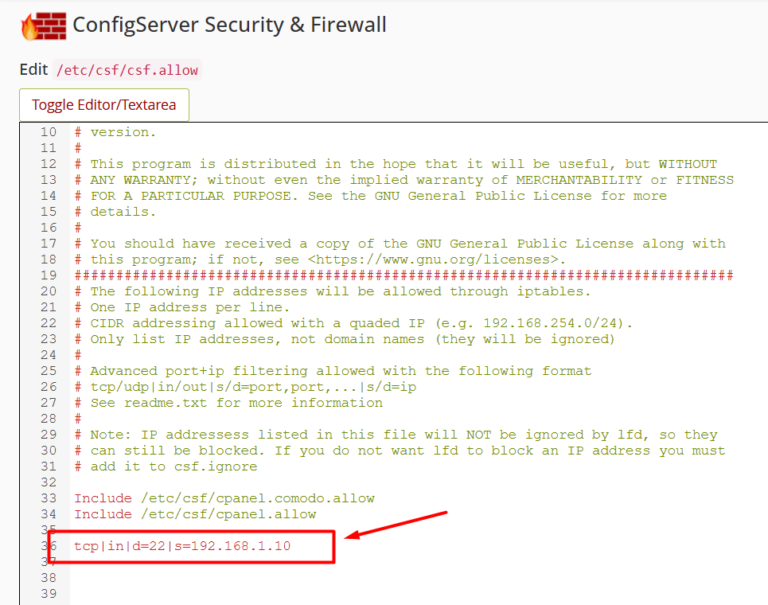 rule firewall csf | Rumahweb Journal