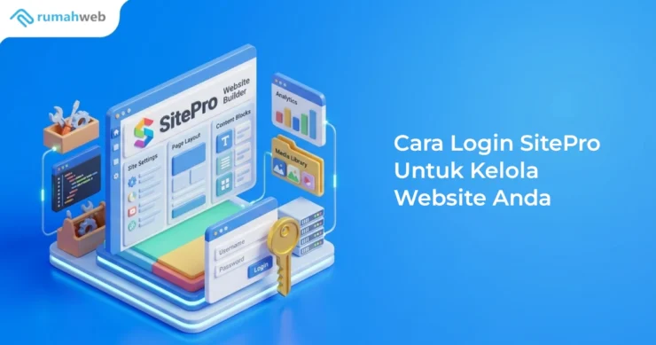 Banner - Cara Login SitePro