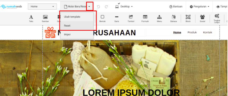 Mengubah-template-SitePro-di-Rumahweb | Rumahweb Journal