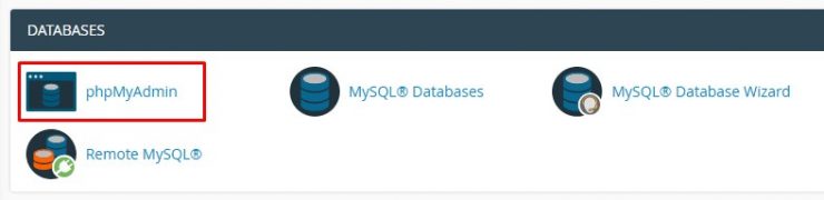 akses phpmyadmin cpanel rumahweb | Rumahweb Journal