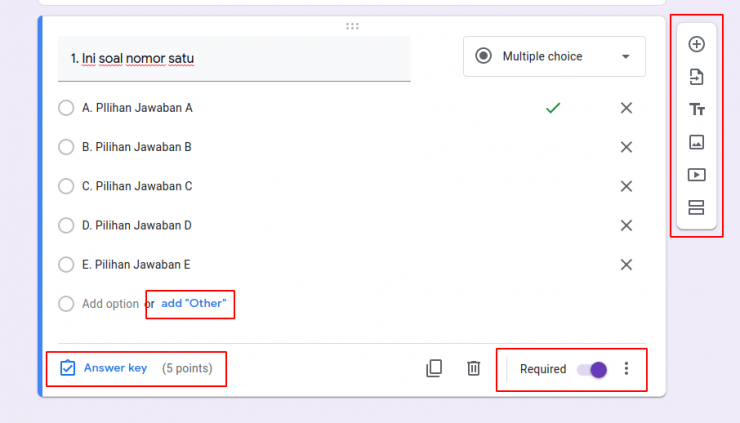 soal ujian online google form | Rumahweb Journal