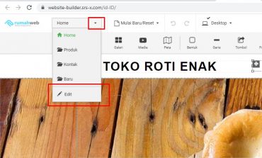 Cara kedua Membuat Menu di SitePro Rumahweb | Rumahweb Journal