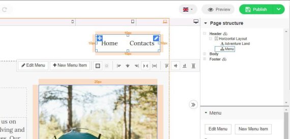 Cara membuat menu di Sitepro 1 | Rumahweb Journal