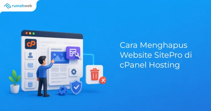 Banner - Cara Menghapus Website SitePro di cPanel