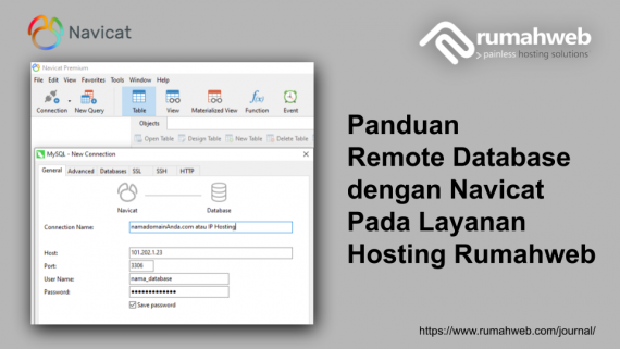 Remoted Database Navicat Rumahweb | Rumahweb Journal