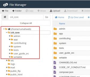 Cara Upload CodeIgniter 4 ke Hosting Rumahweb | Rumahweb Journal