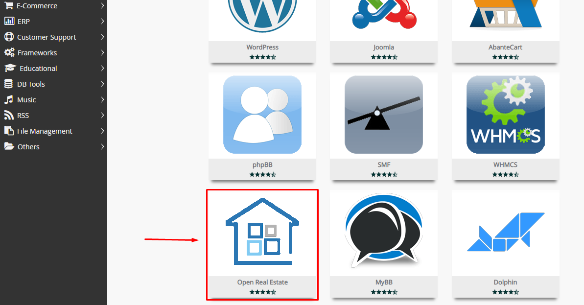 image 2 - Cara Install CMS Open Real Estate di cPanel Hosting