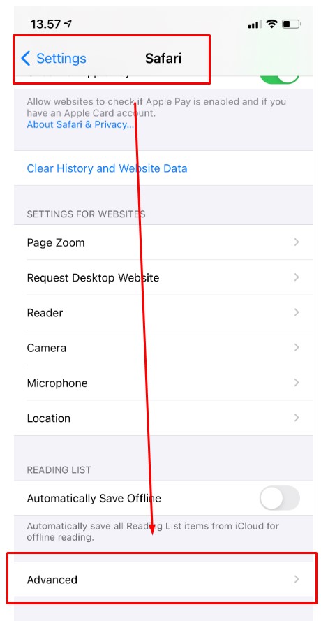 image 3 - Cara Clear Cache Safari Pada iPhone dan iPad