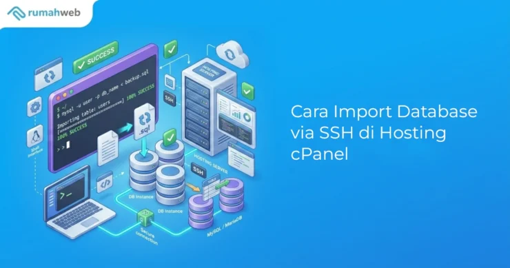 Banner - Cara Import Database via SSH di Hosting cPanel