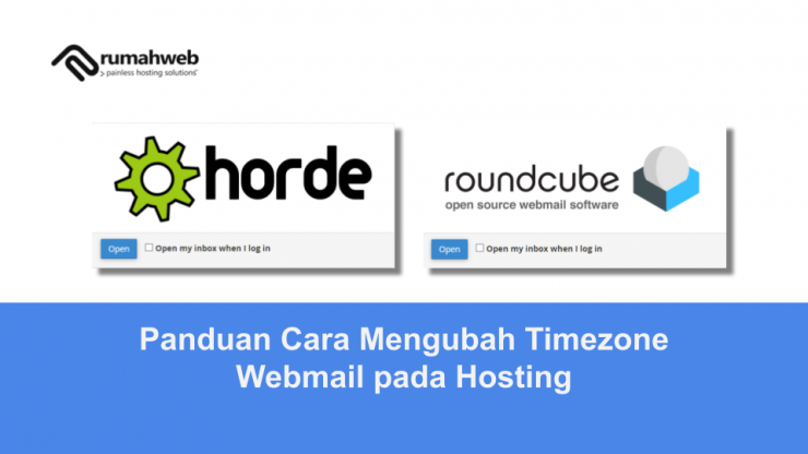 Panduan Cara Mengubah Timezone Webmail pada Hosting Rumahweb