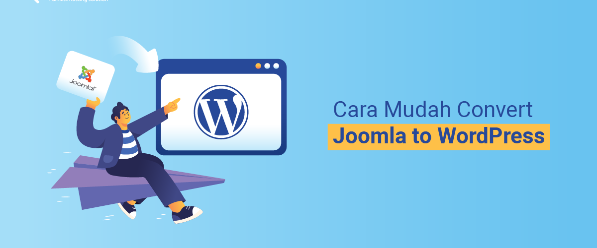 Banner Artikel - Cara Mudah Convert Joomla to WordPress