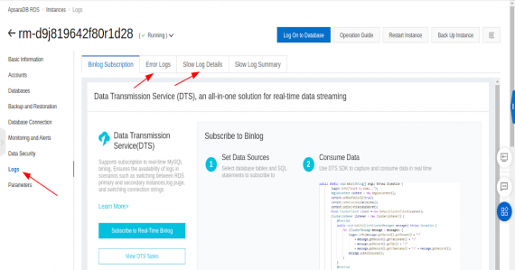 Mengenal Console RDS MySQL Alibaba Cloud - Rumahweb