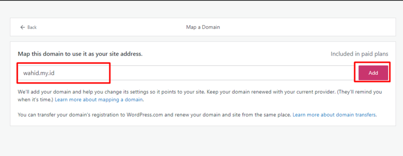 Map domain wordpress - Panduan Custom Domain wordpress.com rumahweb
