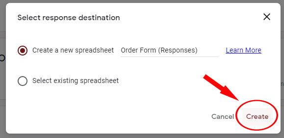 create spreadsheet terbaru