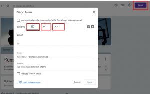 Membuat kuesioner menggunakan Google Form dengan mudah