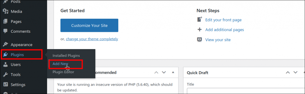 menambahkan wordpress recent post plugins
