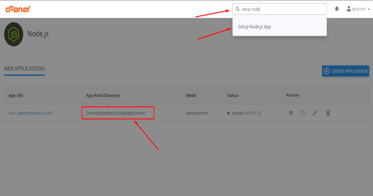 Upload Project NodeJS di cPanel Hosting 1 | Rumahweb Journal