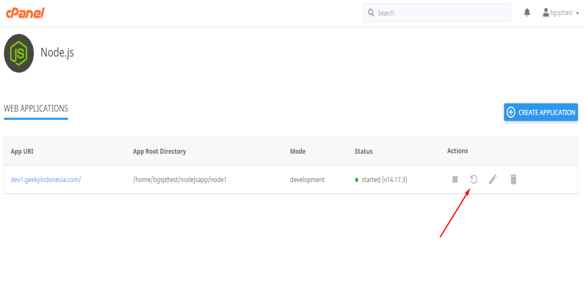Upload Project NodeJS di cPanel Hosting 11 | Rumahweb Journal