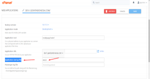 Upload Project NodeJS di cPanel Hosting 4 | Rumahweb Journal