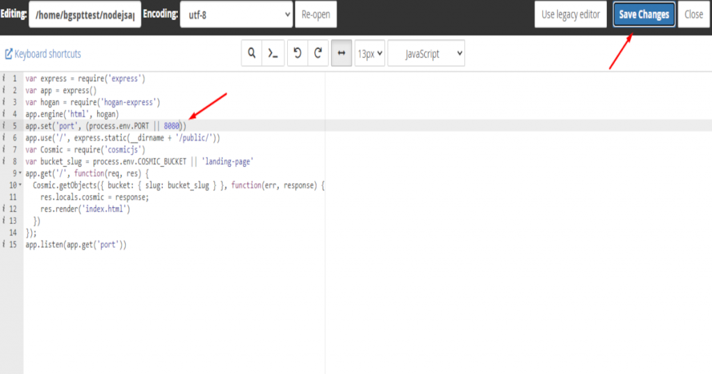 Upload Project NodeJS di cPanel Hosting 6 | Rumahweb Journal