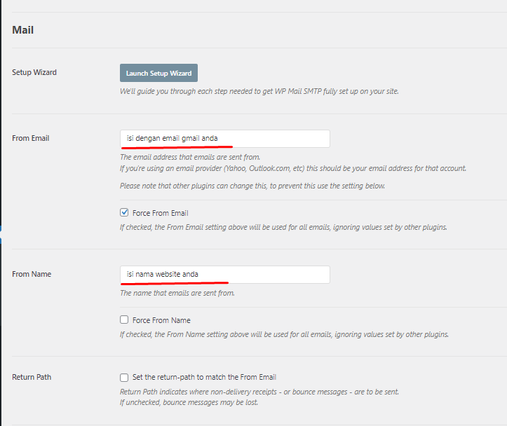 WordPress SMTP Setup Menggunakan Email Gmail - image 1
