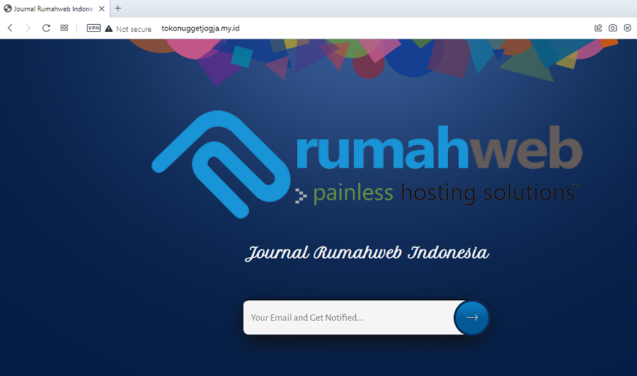 Tampilan-Website-Tanpa-SSL | Rumahweb Journal