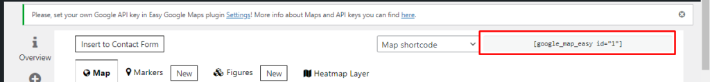 seting plugin easy google maps - Cara menampilkan Google Maps di WordPress