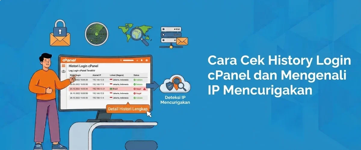 Banner - Cara Cek History Login cPanel