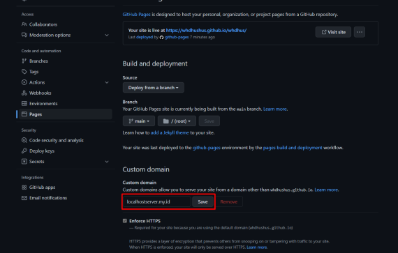 Sagar S Blog Three Step Guide To Set Up Custom Domain For Your Github 