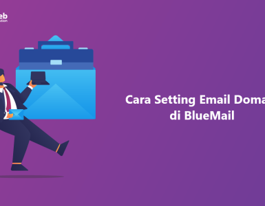 Cara Setting Email Domain di BlueMail