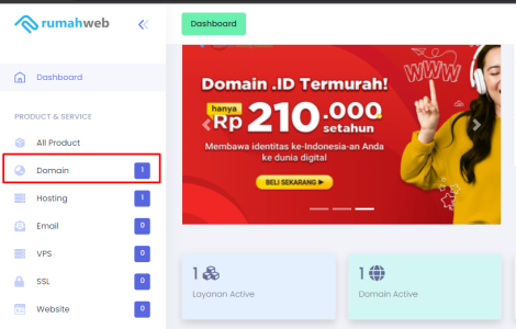 Menu-domain-di-clientzone | Rumahweb Journal